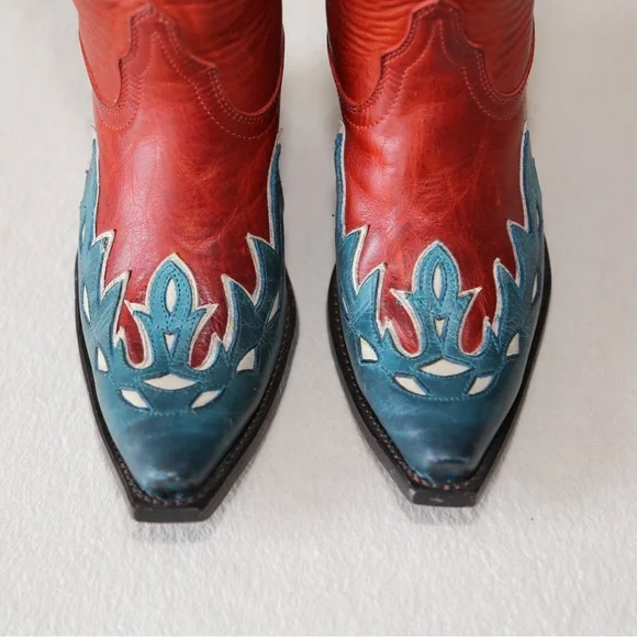 Discontinued! ARIAT Juanita Western Cowboy Boots EUC - Picture 7 of 10